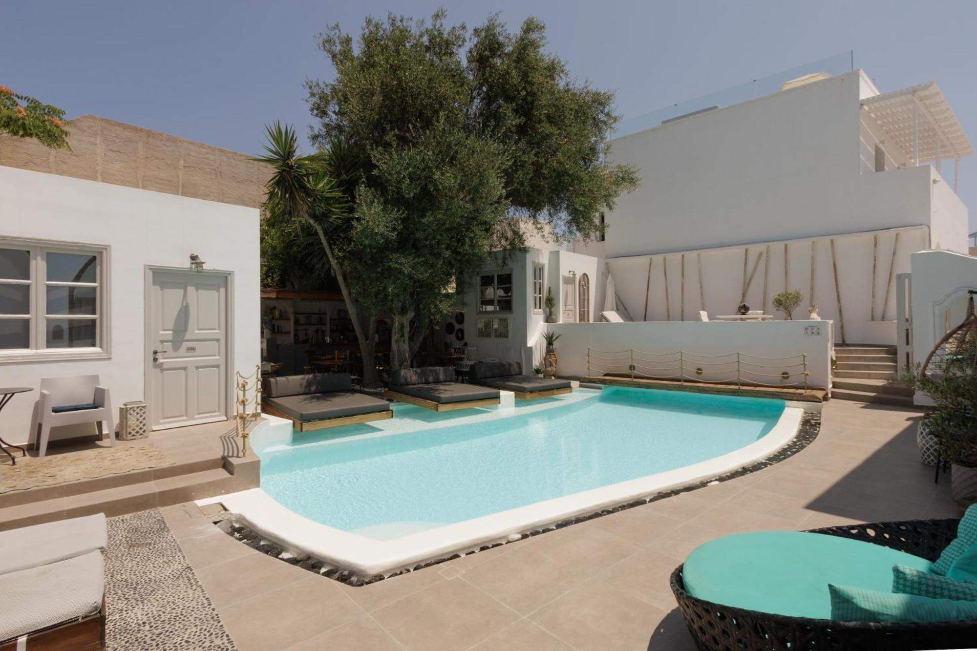 Hotel The Museum Project Oia Exterior foto