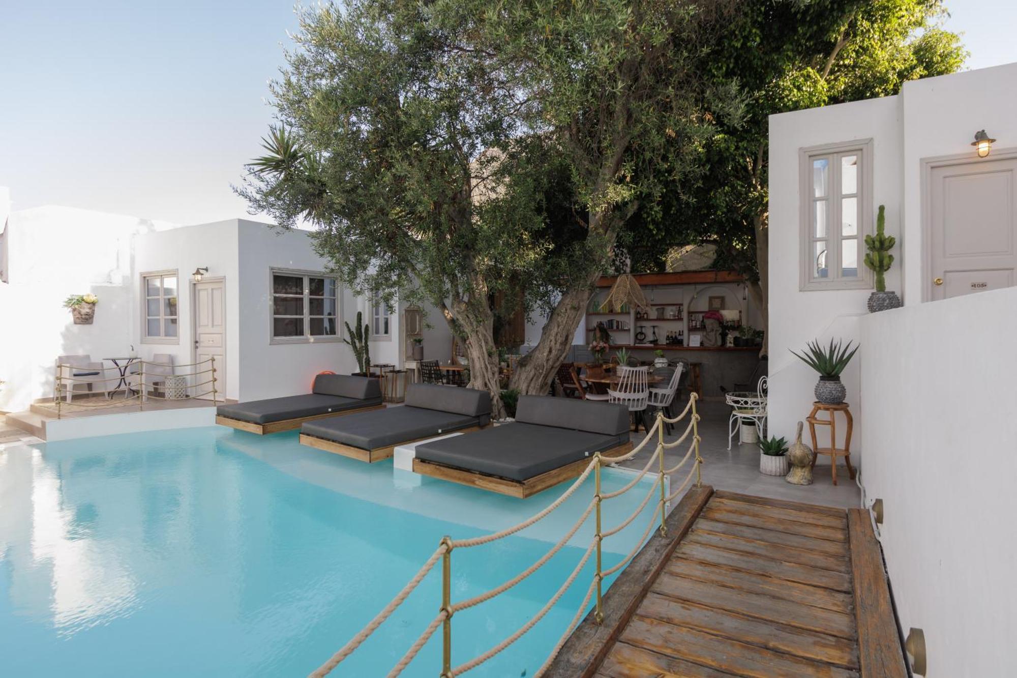 Hotel The Museum Project Oia Exterior foto
