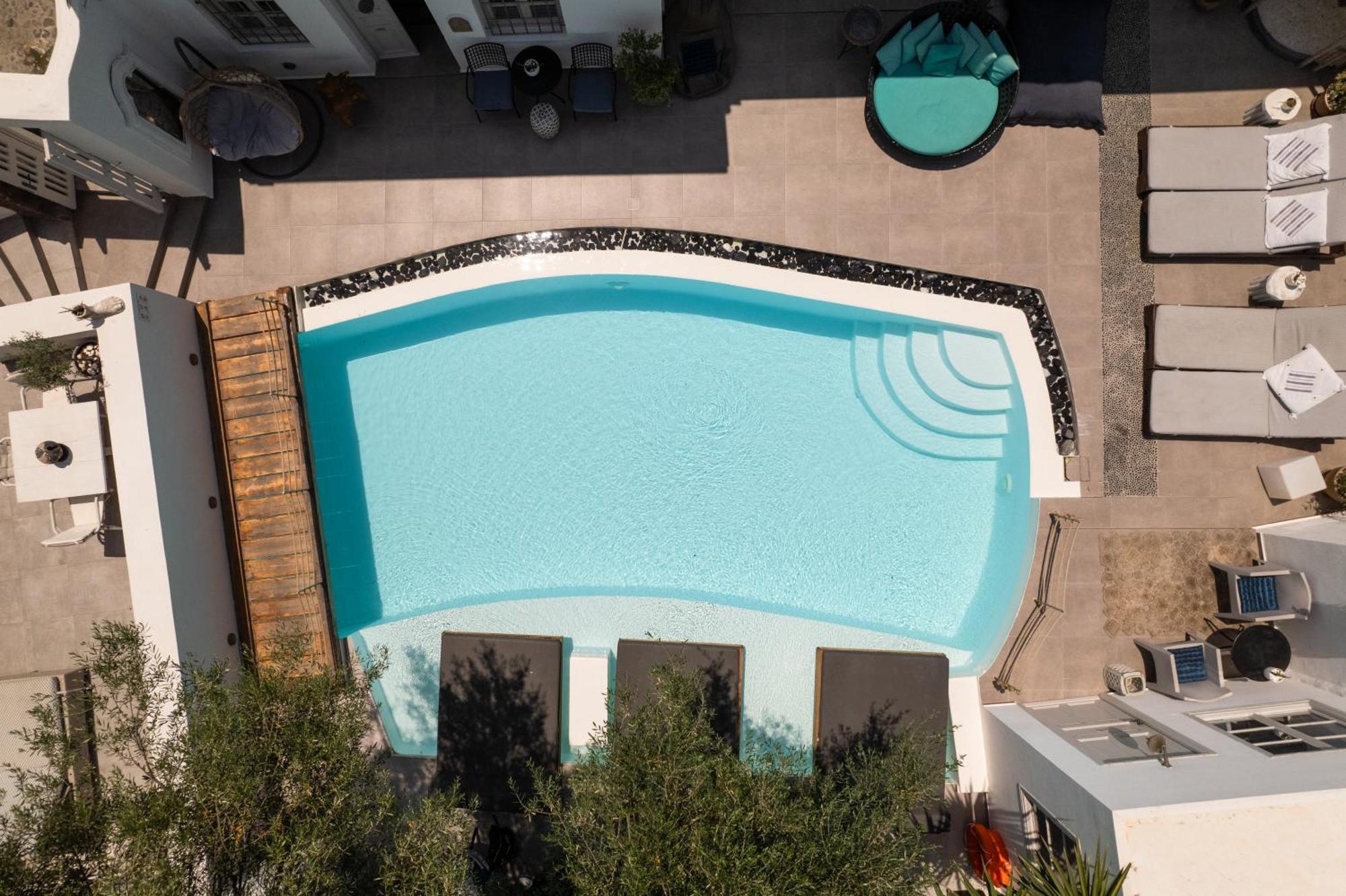 Hotel The Museum Project Oia Exterior foto