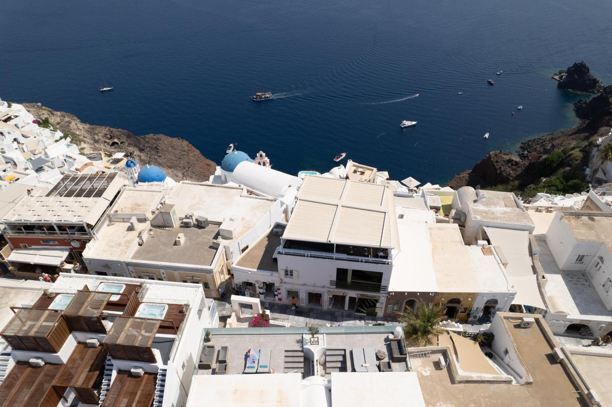 Hotel The Museum Project Oia Exterior foto
