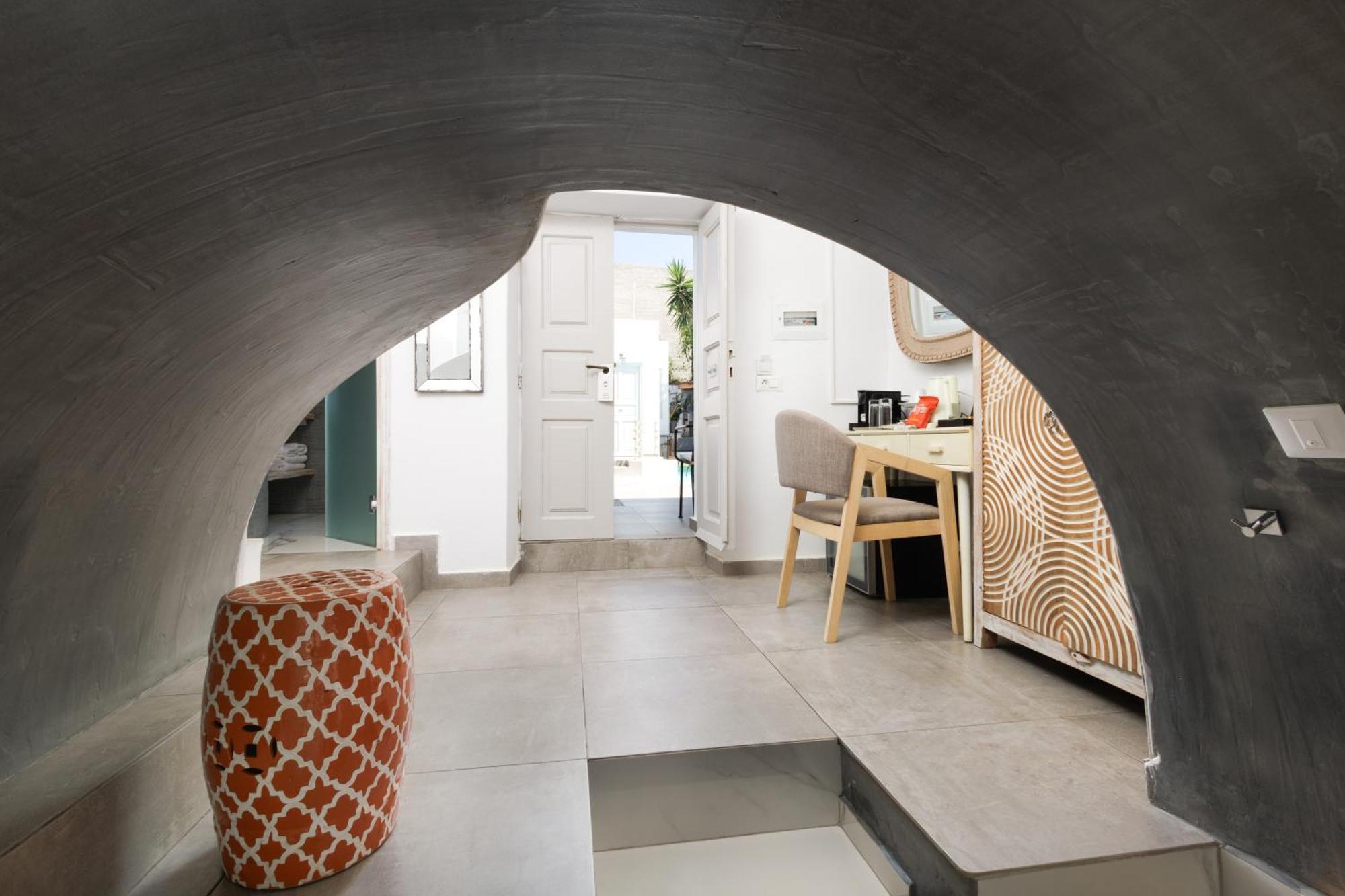 Hotel The Museum Project Oia Exterior foto